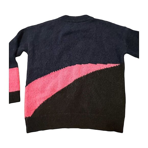 Zadig & Voltaire Tony‎ Mohair Sweater, Blue/Pink, Size S - Picture 9 of 14